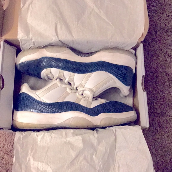 Jordan Other - Jordan 11 low blue snakeskin
